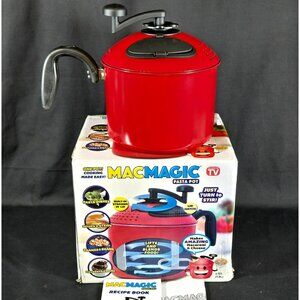 Mac Magic Pasta One Pot Cooking Built-in Strainer 4 Qt MacMagic As Seen on TV